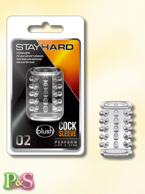 Stay Hard Cock Sleeve 02 BL-00202