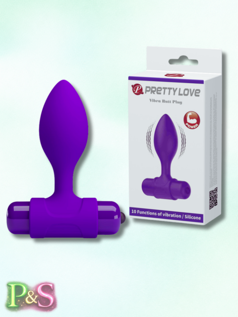 Estimulador Pretty Love BI-040077-1 anal con vibrador