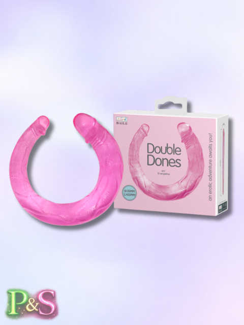 Dildo My Evangelina BI-040060 doble función (35mmx420mm)