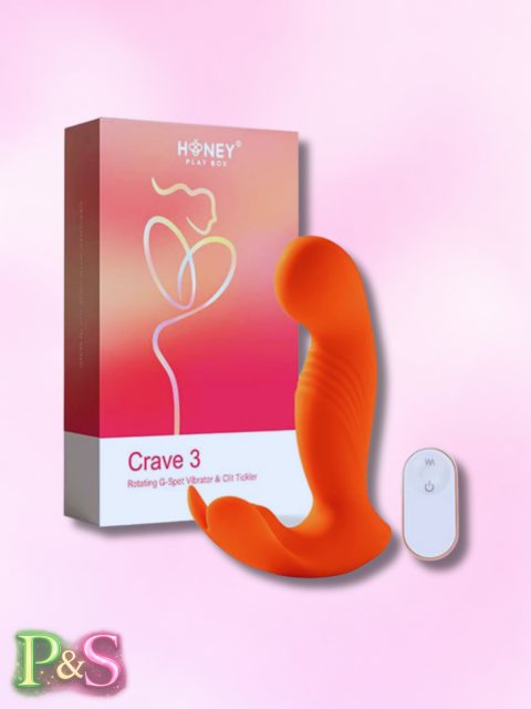 Crave 3 Vibrador portatil Honey de clítoris y punto G VS-07-885