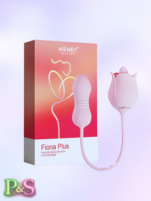 Fiona Plus vibrador Honey doble acción para lamer y empujar