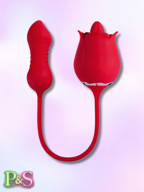 Fiona vibrador Honey de rosa de doble extremo. VE-07-459