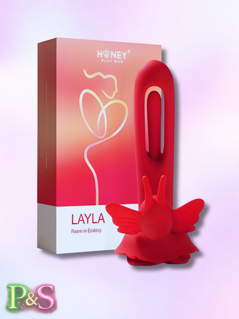 Layla Vibrador Honey mariposa de clítoris y punto G JT-32-02