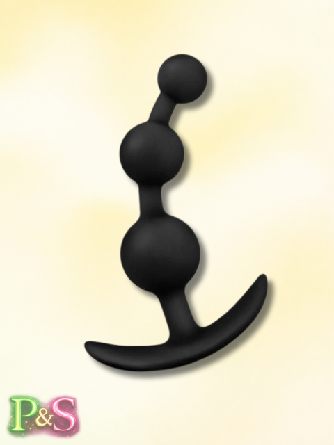 Luxe Be Me 3 Anal Plug-Black