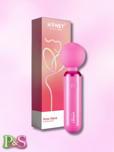 Pomi Wand vibrador Honey para el clítoris portátil. VS-23-781