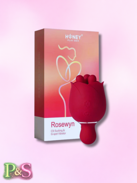 Rosewyn vibrador Honey de rosa giratorio. VS-07-873RE