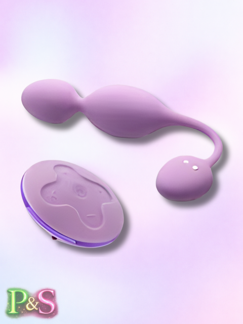 Wellness Raine Vibrating Kegel Ball-Lilac BL-51802
