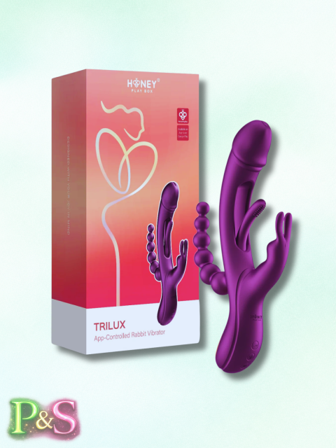 Trilux vibrador Honey cuádruple surrealista
