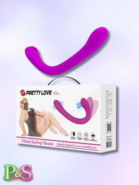 Vibrador Alex Pretty Love BI-040126 succionador de clítoris