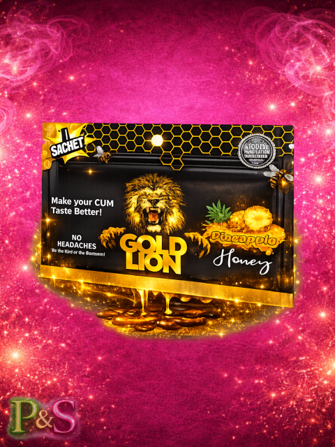 Liquido Saborizado Gold Lion "Hombre" Piña