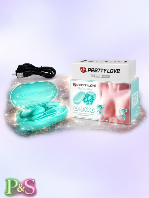 Estimulador Pretty Love BI-300034 de pezones con electricidad
