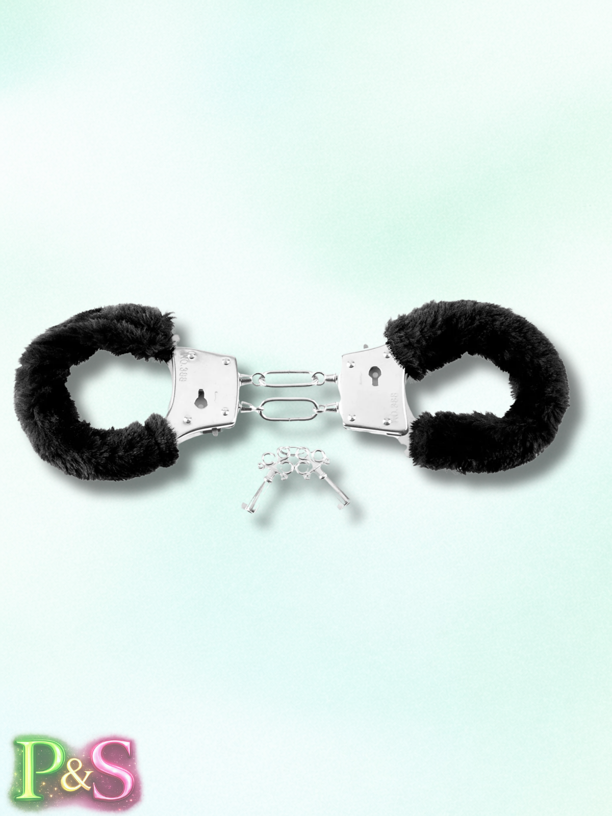 Fetish Fantasy Beginner's Furry Cuffs-Black