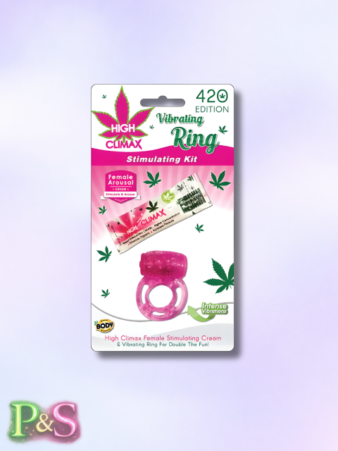 Kit de estimulación con anillo vibrador High Climax