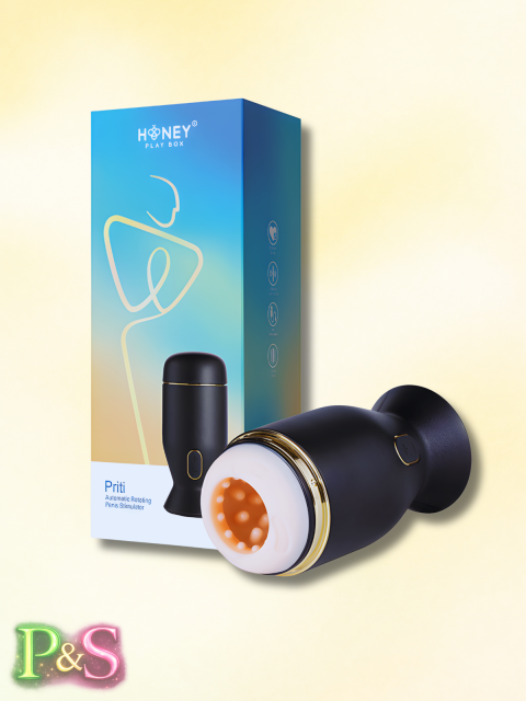 Priti estimulador Honey de pene giratorio automático.