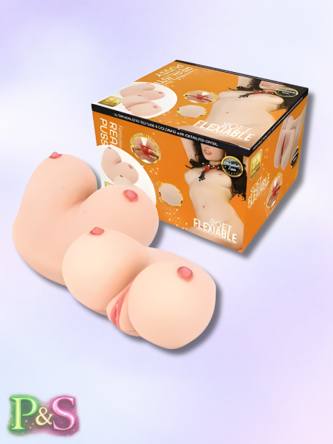 Masturbador 3134 vaginal y tetas real