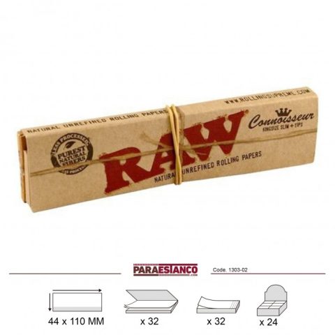 Boleta raw classic connoisseur king size